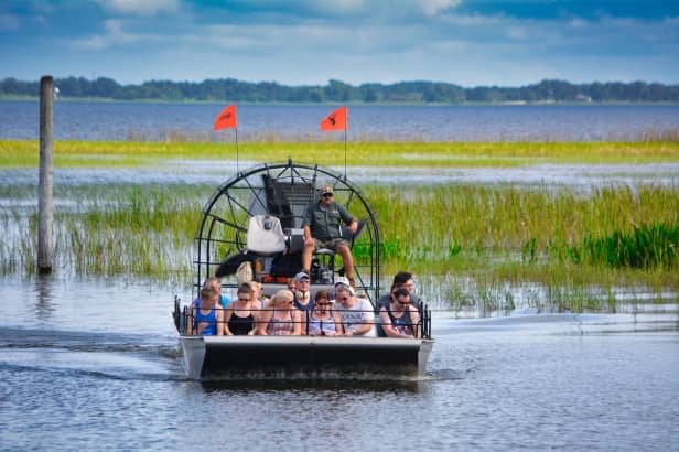 Boggy Creek Airboat Adventures airboat