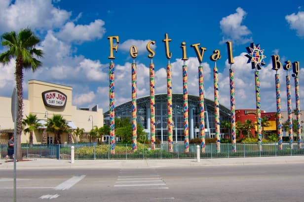 Festival Bay and Ron Jon Surf Shop