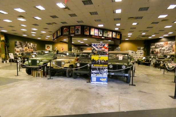 Collection of military Jeeps