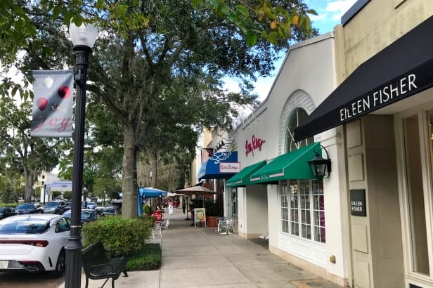 Park Avenue in Winter Park