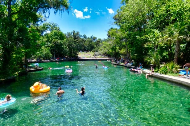 Family fun at Wekiwa Springs